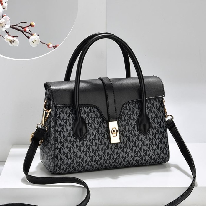 Tas Handbag Selempang Pesta Wanita Cantik Import - Hitam