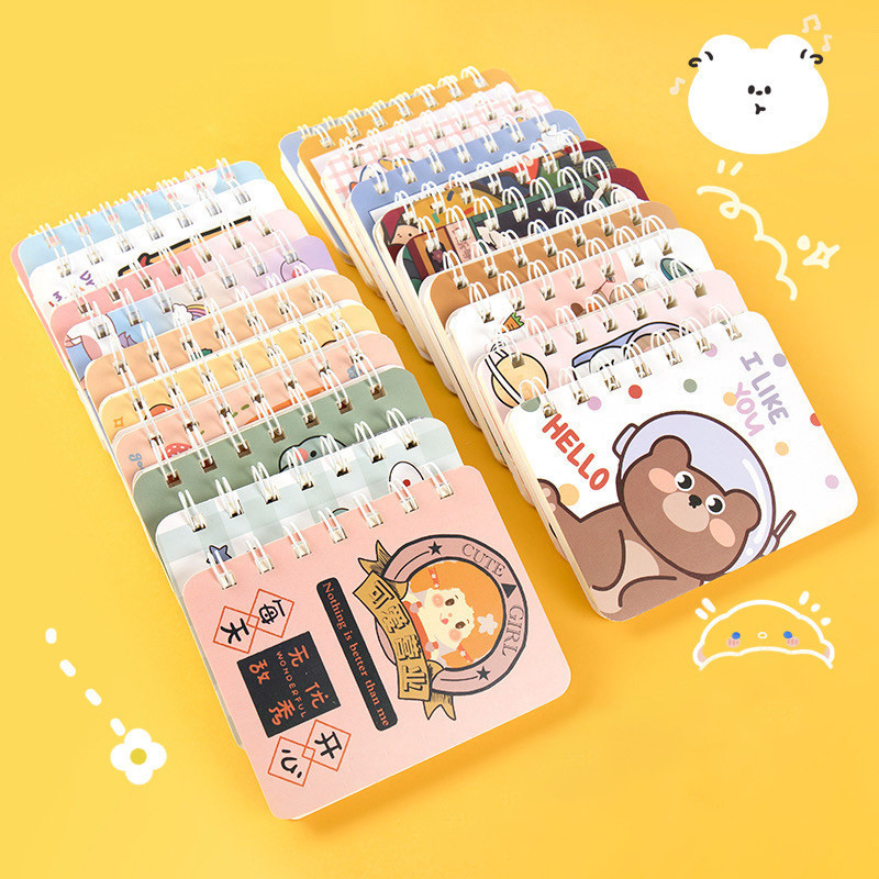 

Notebook Mini A7 Buku Tulis Sekolah Book Catatan Kecil 80 Lembar Kartun Stationery Alat Tulis Perlengkapan Sekolah