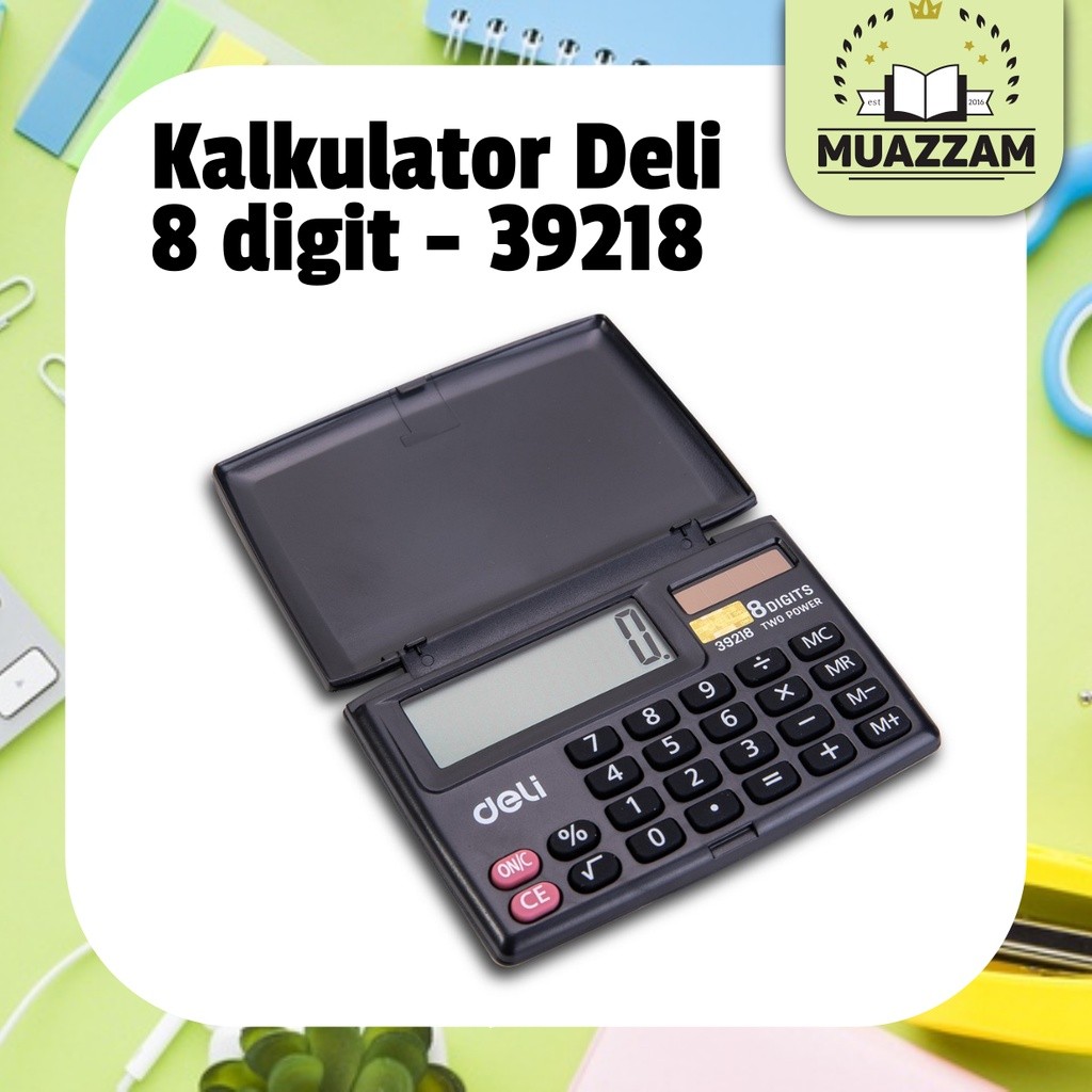 

Deli Kalkulator Pocket Saku 8 digits E39218