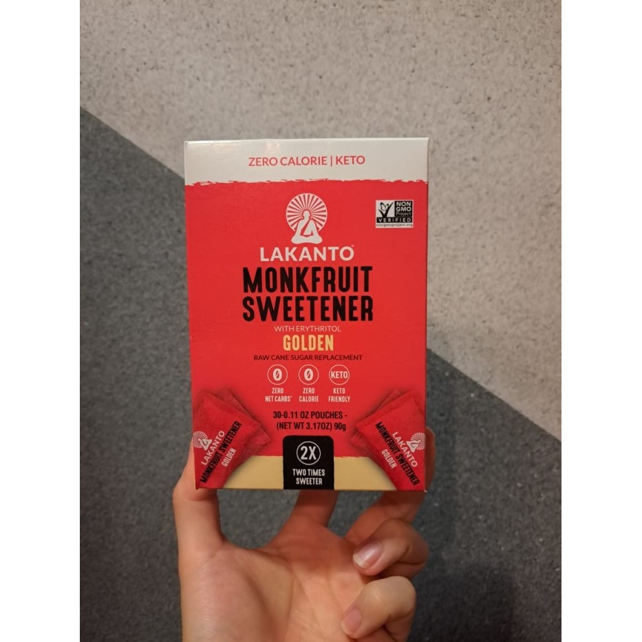 

Lakanto monkfruit sweetener GOLDEN sachet / 235 / 454 / 800gr - 1box/30sachet