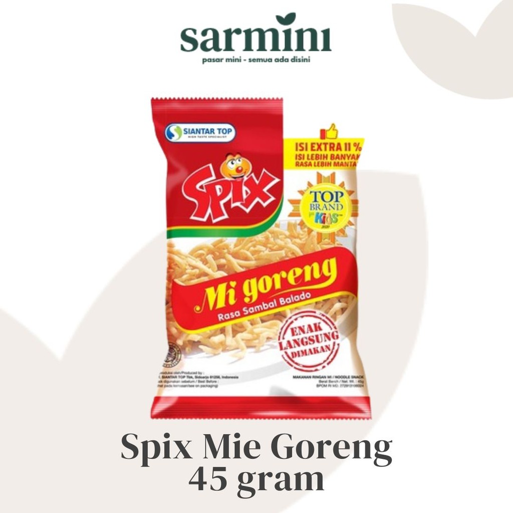 

Spix Mie Goreng Premium 45gr