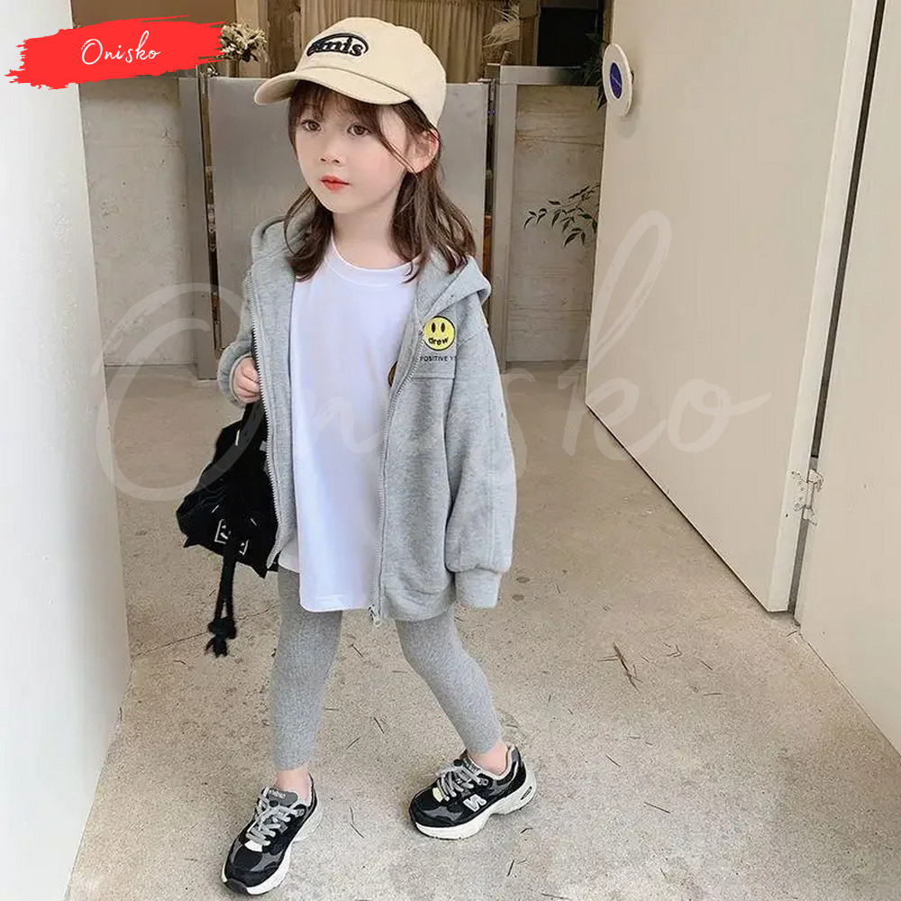 Jaket Zipper Anak Laki Laki Perempuan FREE CUSTOM SABLON Umur 1 Sampai 16 Tahun Muat Sampai BB 50kg 