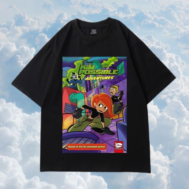 T-SHIRT KIM POSSIBLE - KAOS BAJU POSTER COMICS MARVEL TERLARIS TERBARU TERMURAH