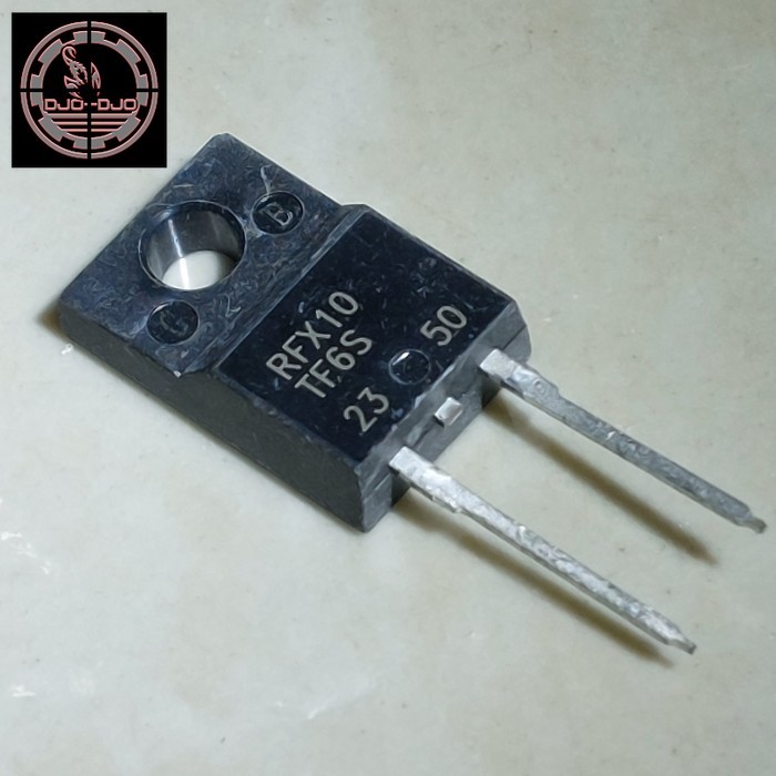 RFX10 TF6S To-220f RFX10TF6S ROHM 10A Super Fast Recovery Diode Transistor Dioda RFX 10