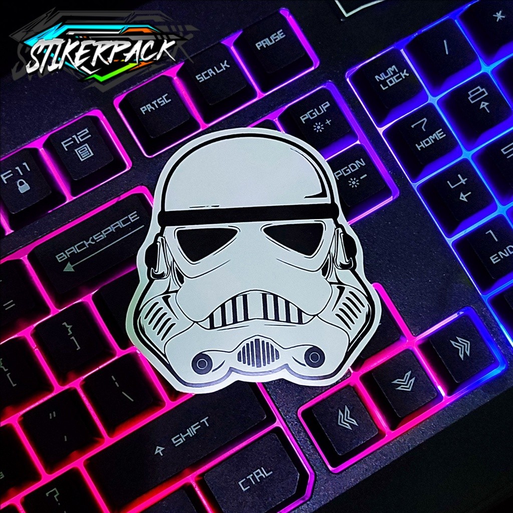 

Stiker Aesthetic STAR WARS HELMET SERIES - STICKER TUMBLR MOTOR JOURNAL