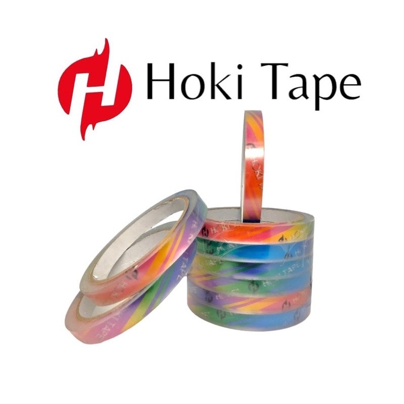 

Solatip Super Clear HOKI 888 tape 12 mm x 90 Yard Bening Terang Lakban Isolasi Isolatif Selotip