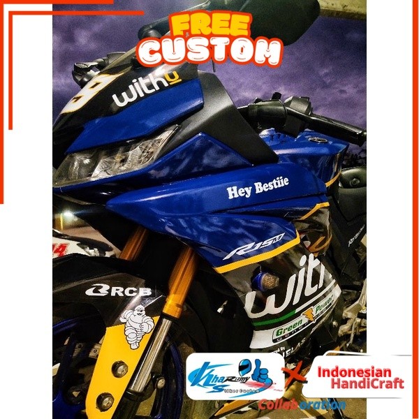 DECAL yamaha LIVERY R15 V3