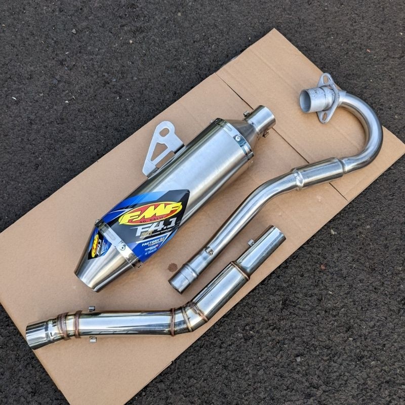 (stock pipe) Muffler Exhaust Racing FMF F4.1 38mm for Klx 150 Crf 150 Xr 150 Xr 200 Xtz 125 D tracke