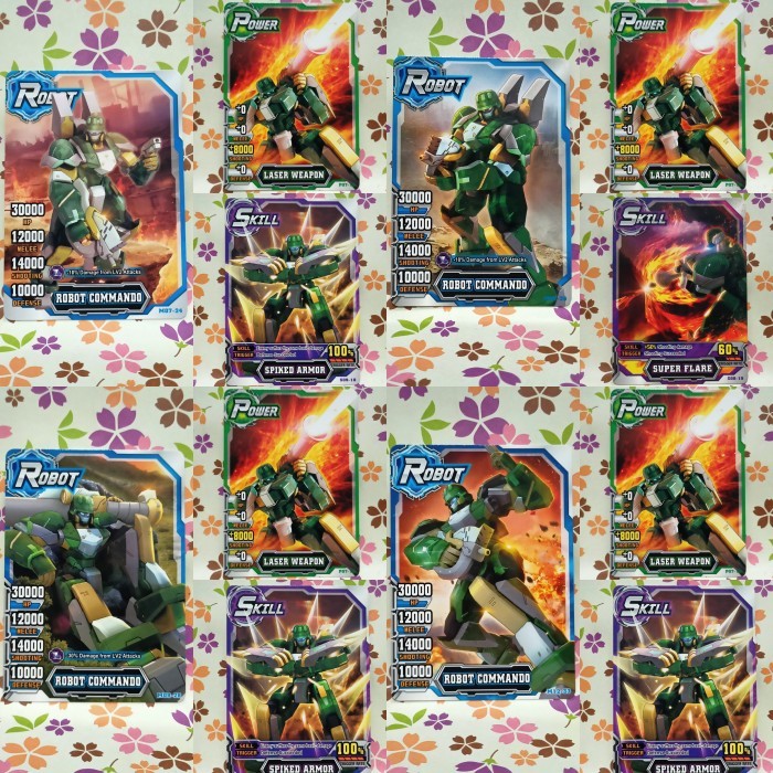 hero of robots normal set ROBOT COMMANDO