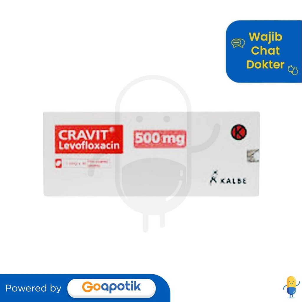 Cravit 500 Mg Box 10 Tablet