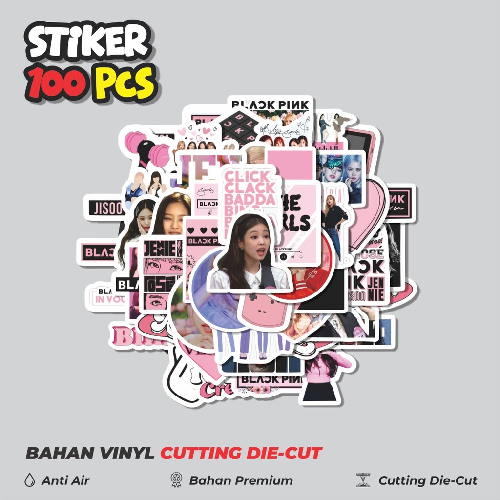 

Terbaru! 50 pcs Stiker Blackpink Dekorasi Lucu Kreatif untuk Notebook, Skateboard, HP