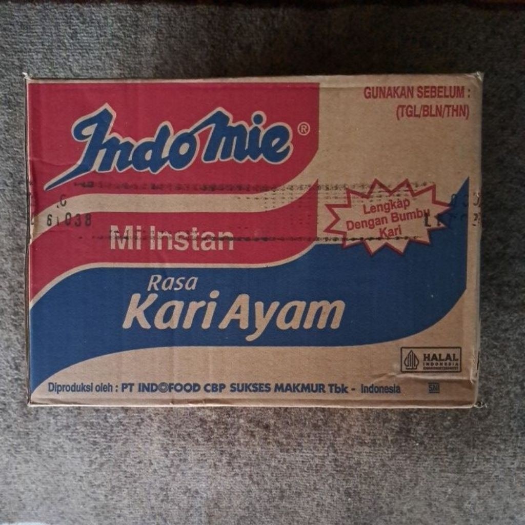 

INDOMIE ~ KARI AYAM 1 KARTON (40bks)