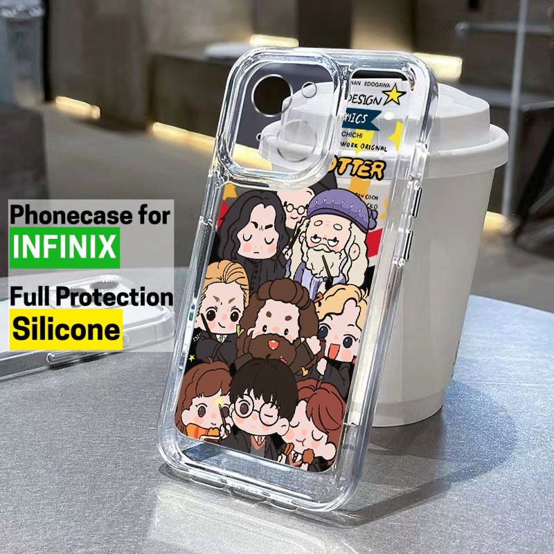 Case Harry Potter Hogwarts 2 Casing HP Infinix Note Hot 50 40 Pro Plus 30 30i 40i Smart 8 11s NFC 5G
