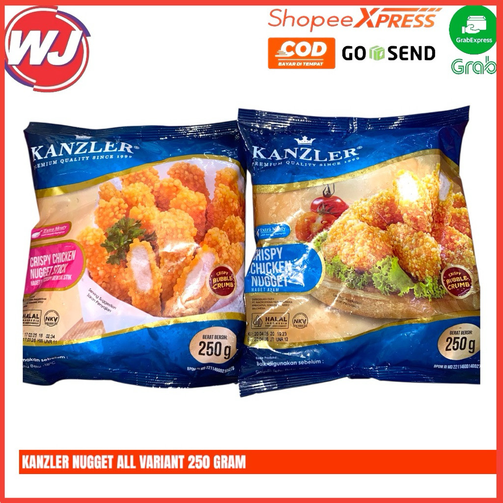 

New KANZLER NUGGET ALL VARIANT 250 GRAMPremium