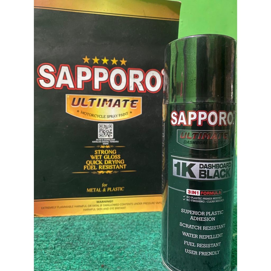 

Pilox Sapporo Ultimate "1K DASHBOARD BLACK K36" (Untuk Body Kasar)CO