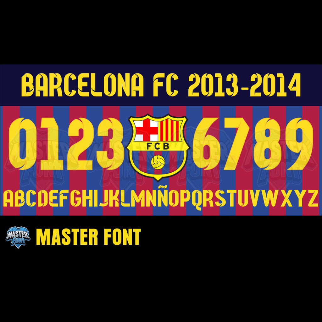 Nameset Jersey - Barcelona 2013