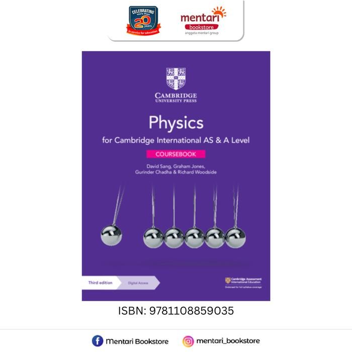 

PROMO!Physics for Cambridge International AS & A Level with Digital Access 3rd Edition | Buku SMA - CoursebookREADY