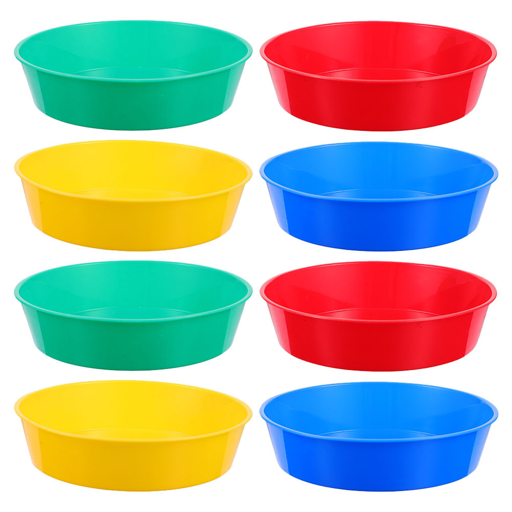 

8 Pcs Plastic Palette Bowl Mixing Trays Paint Palettes Artist Child