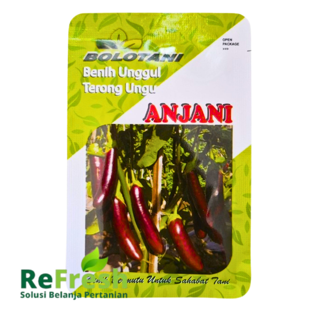 Benih Terong Ungu Anjani 10gr – Buah Besar, Panjang, dan Produktif