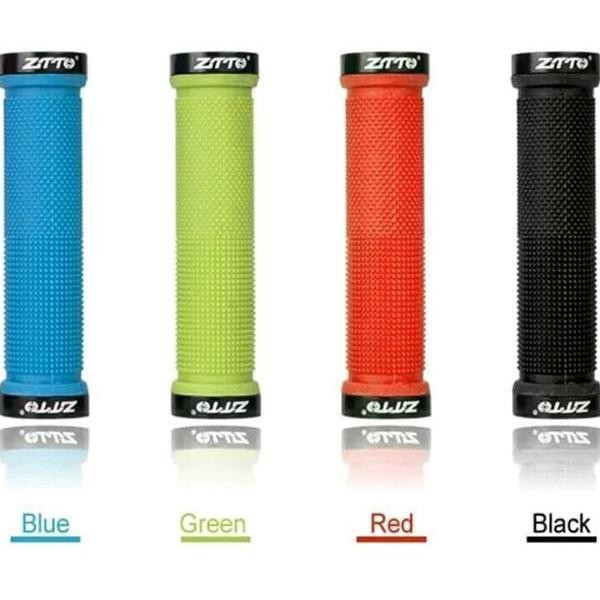 HAND GRIP ZTTO DOUBLE LOCK karet mtb lipat anti slip sepeda mtb lipat bmx - Hijau
