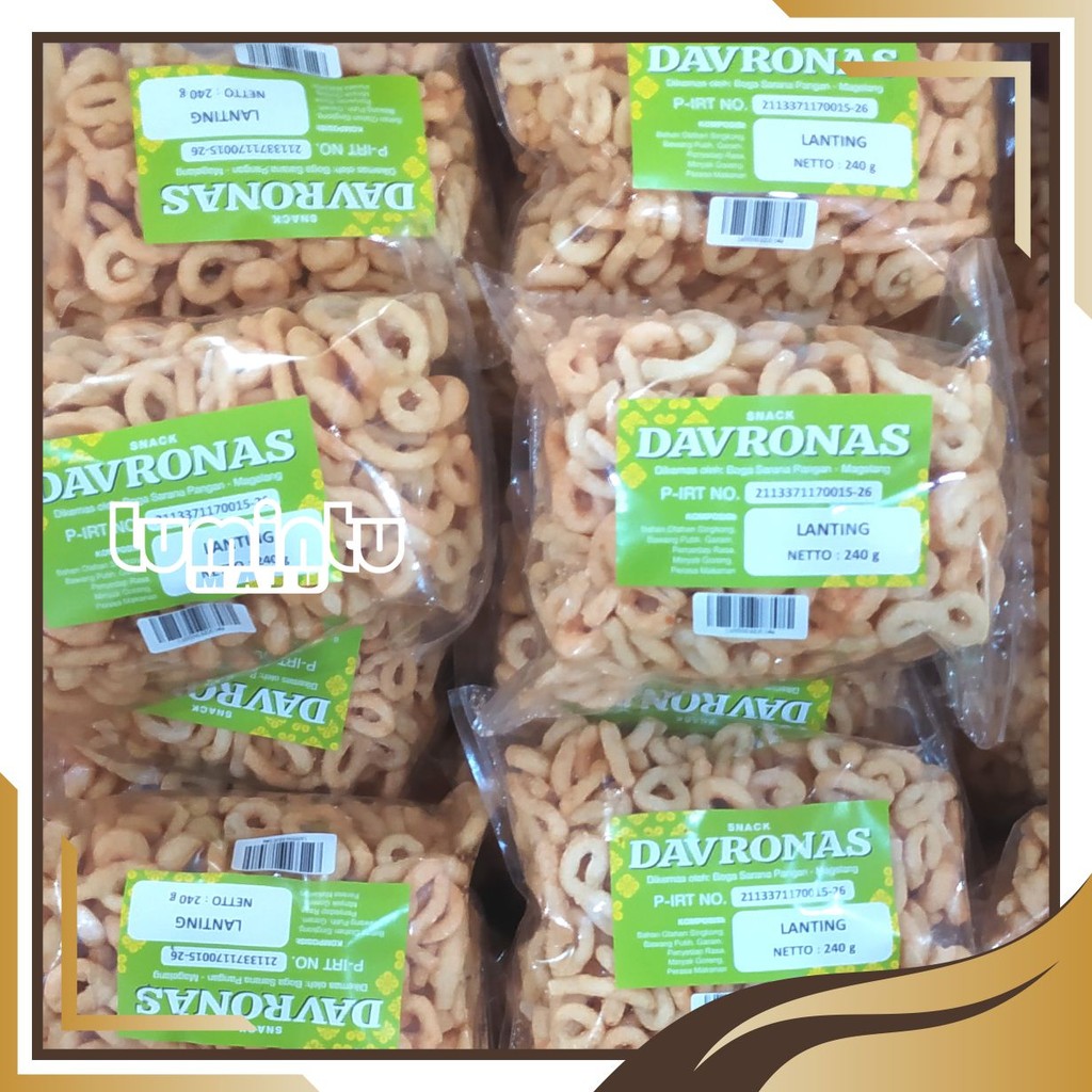 

LANTING KEJU KELANTING KLANTING 240 GR DAVRONAS / camilan dan oleh-oleh khas Magelang, , ,