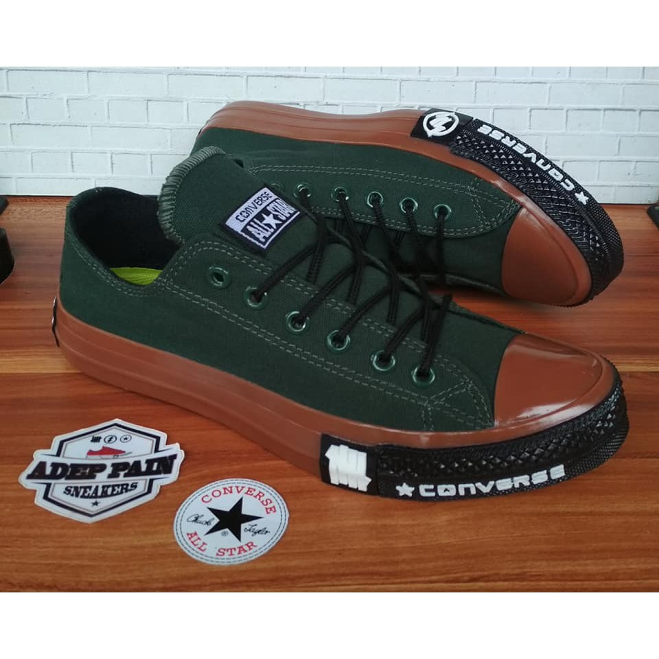 SEPATU ALL STAR CONVERSE ARMY GUM MOTIF