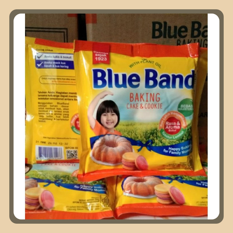 

Blueband cake and cookies Exp.Mei 2026 (Rp 14.300×5pcs) 1 paket dpt 5 pcs