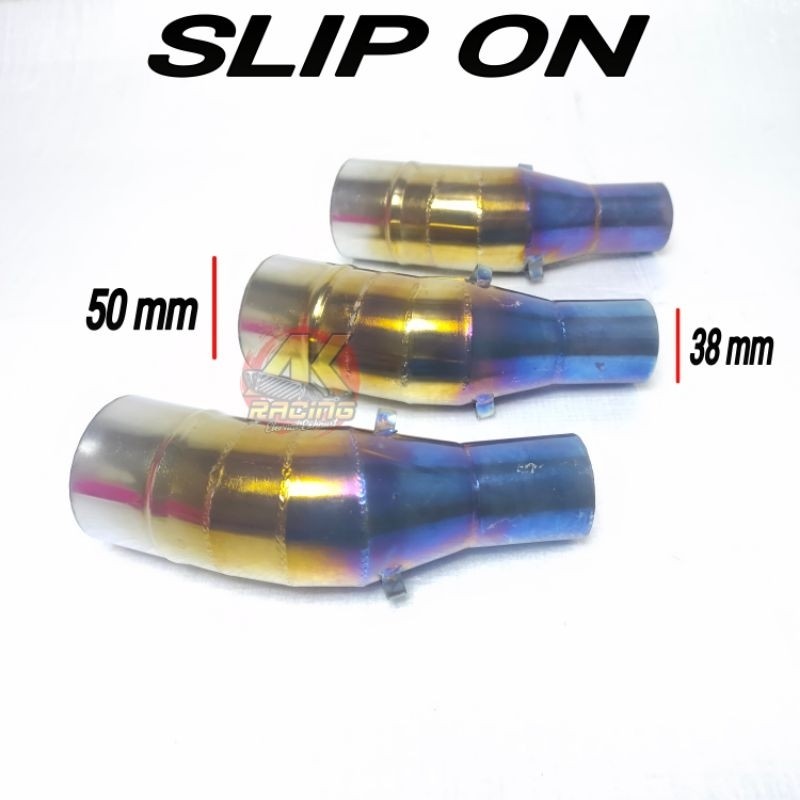 Slip on Knalpot Bluemoon Sambungan Leher Knalpot Ori CBR 150R Cb150 r Facelift CBR Lokal K45 New CB1