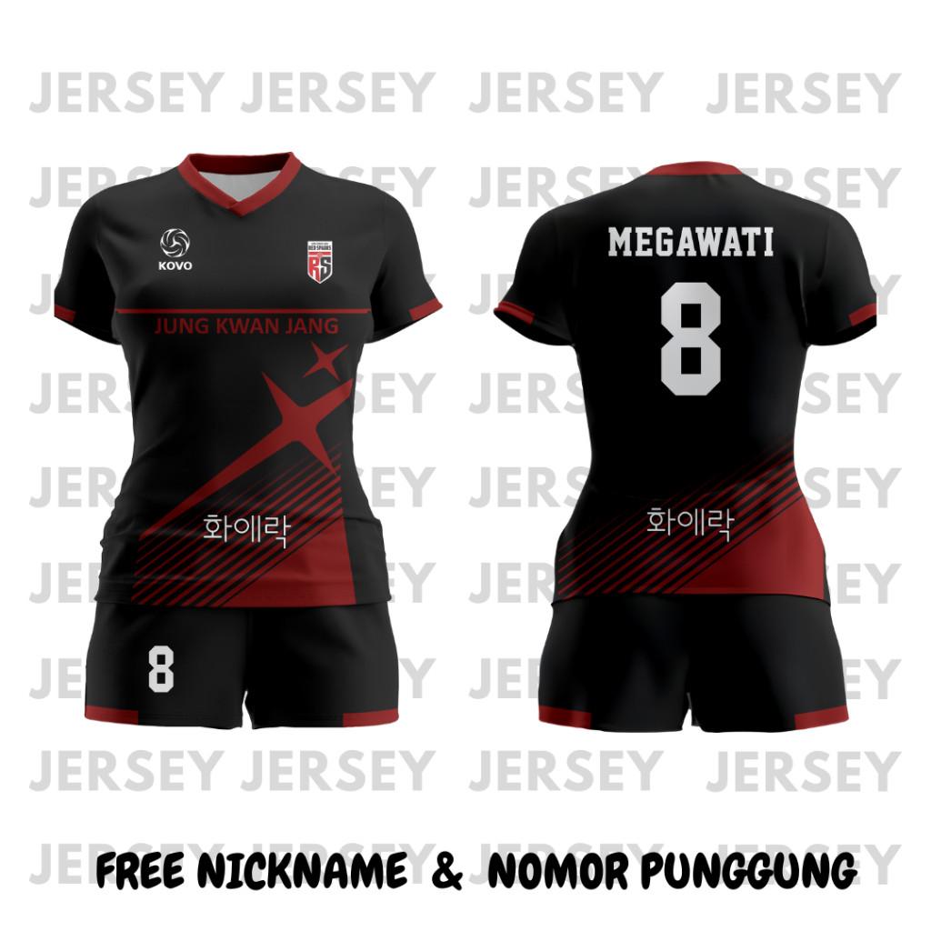 JERSEY VOLLY FULL PRINTING