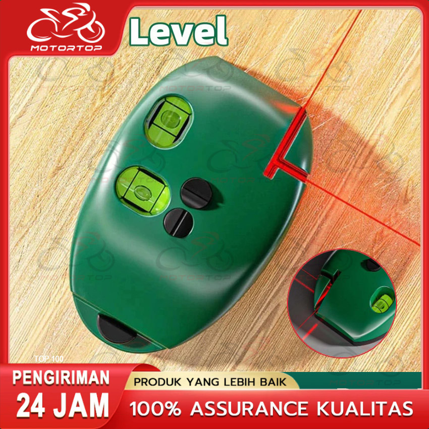 Laser Level Bangunan Laser Siku Sudut Leveling 90 Derajat Multifungsi Waterpass Laser Keramik Laser 