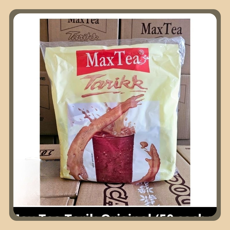 

Max Tea Teh Tarik Original 5 Renteng / 50 Sachet