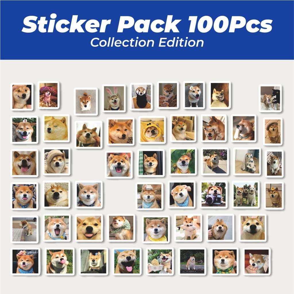 

Hot Stiker Ekspresi Wajah Corgi Shiba Inu Lucu Anti Air Stikers Berperekat Waterproof Sticker Decal Buat Motor Helm Buku Journal Koper Casing HP Laptop Botol Minum