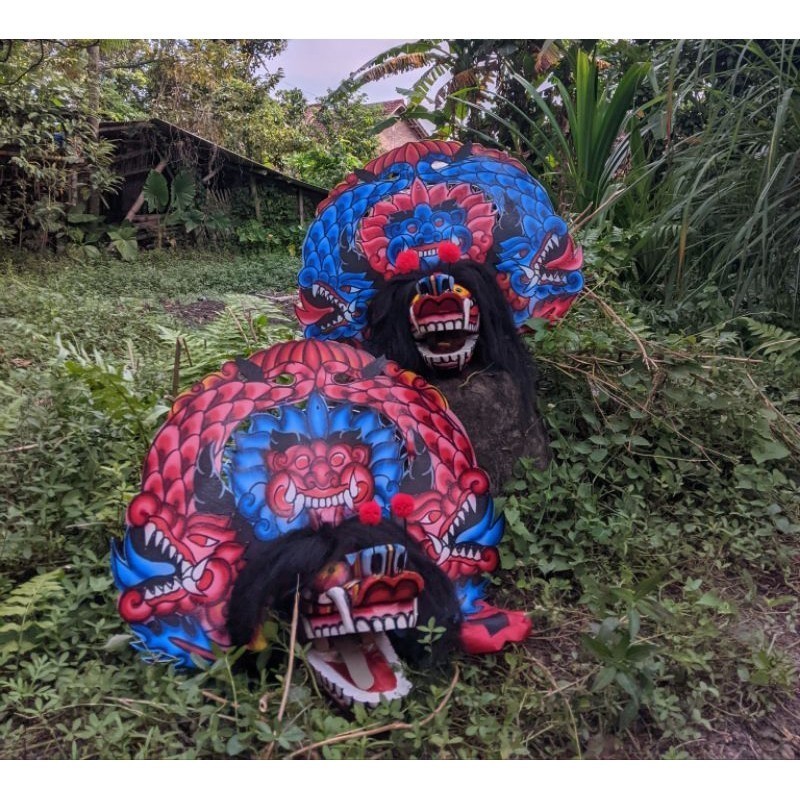 ___(( Mainan tradisional Barongan telon|Barongan devil|barongan anak|Barongan dewasa|Barongan kayu|b