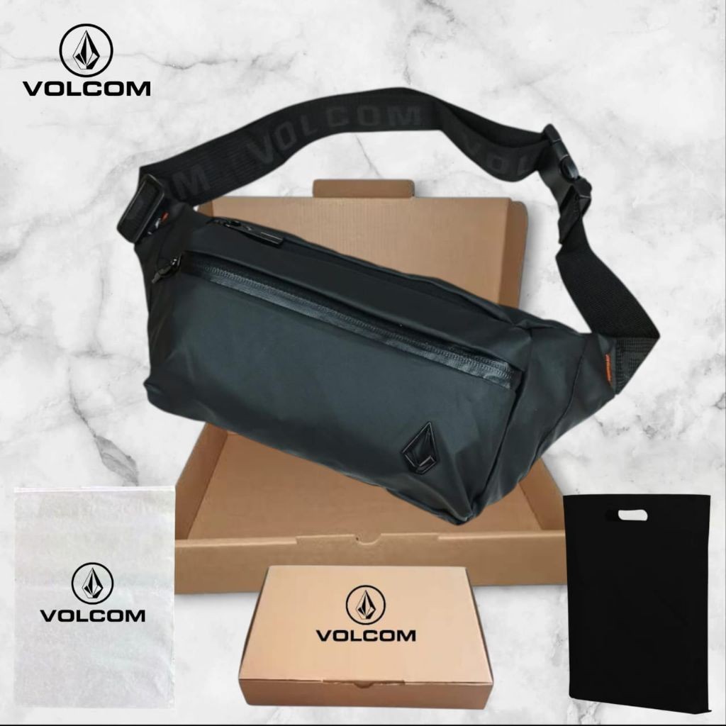 CF45RT HARGA PROMO TERMURAH TAS VOLCOM TAS SELEMPANG VOLCOM WAISTBAG VOLCOM TAS PINGGANG VOLCOM WATE