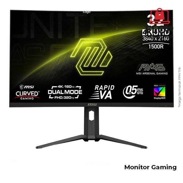 MSI MAG 321CUPDF Curve Gaming Monitor 32 inch