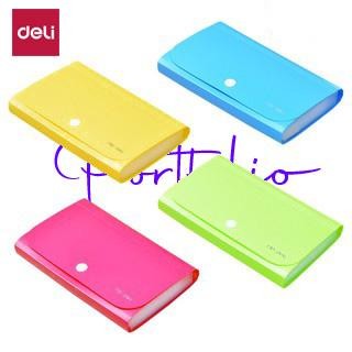 

Dompet plastik A6 map uang map nota map giro expanding file map sekat - Kuning