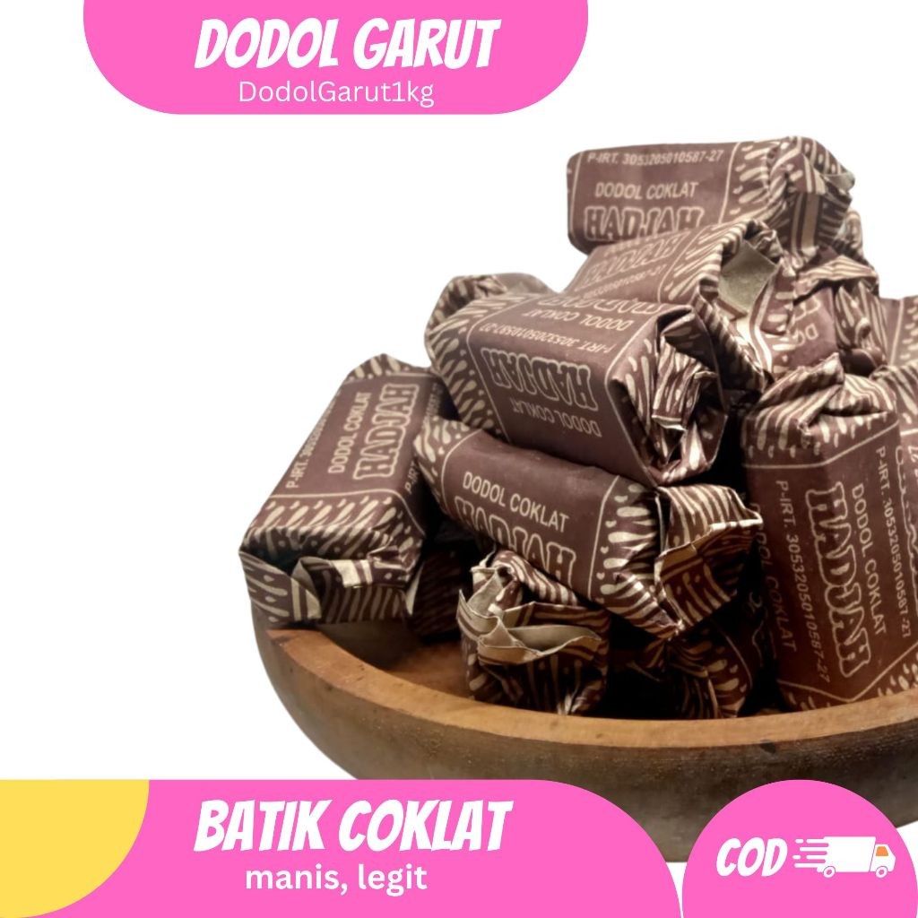 

DODOL COKLAT | BATIK COKLAT | DODOL GARUT Brand luxury jelita
