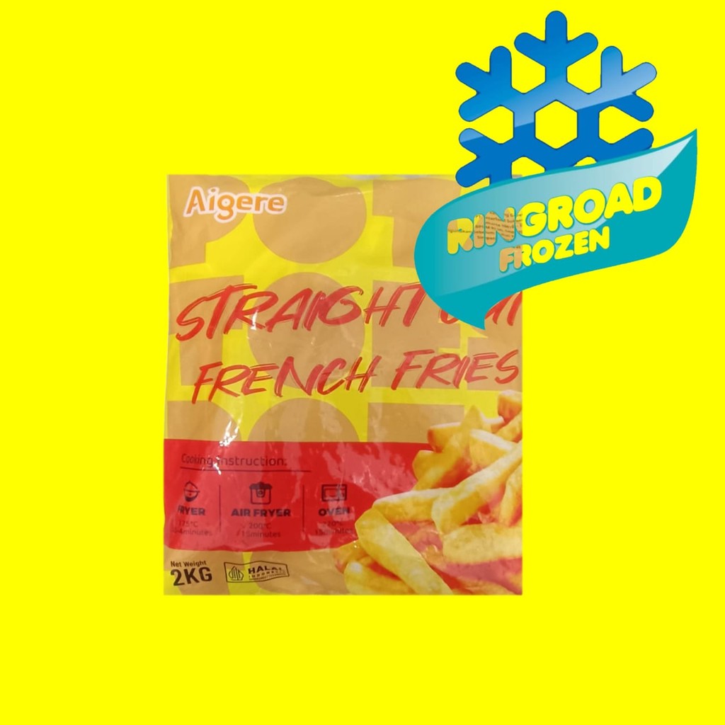 

AIGERE STRAIGHT CUT FRENCH FRIES 2 KG