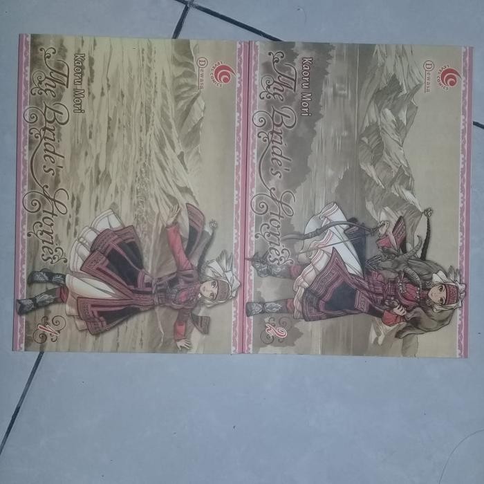 komik the bride's stories 1-2 set
