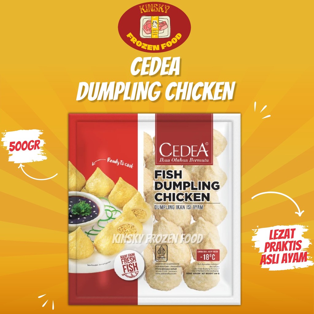 

CEDEA FISH DUMPLING CHICKEN 500GR