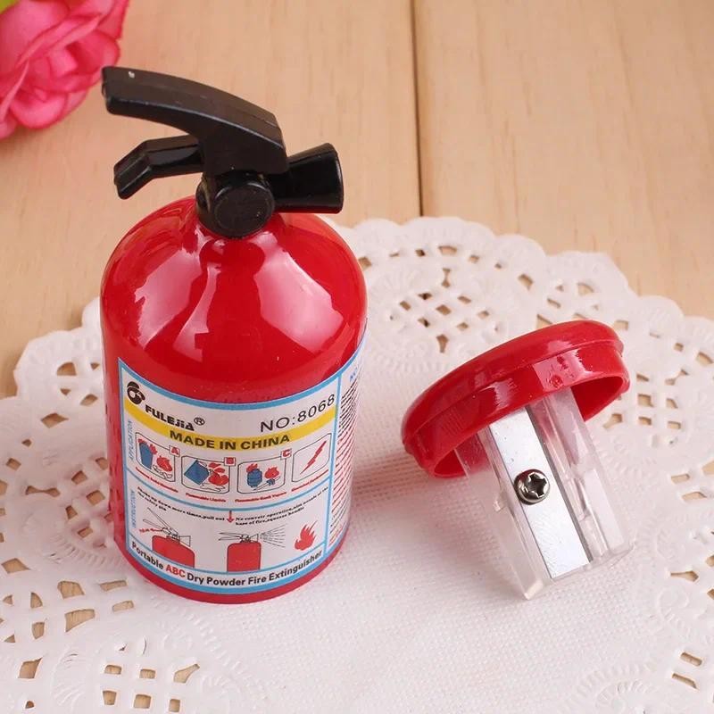 

1/2/3Piece Creative Fire Extinguisher Sharpener Student School Supplies Pencil Sharpene Kids Stationery Supply