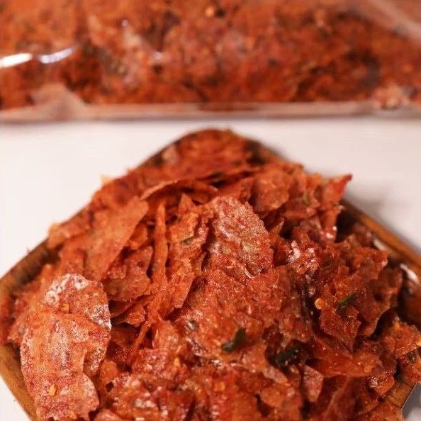 

[Produk Baru Berkualitas Garansi] KERIPIK KACA / Kripik kaca pedas daun jeruk 500 gr Paling Laris