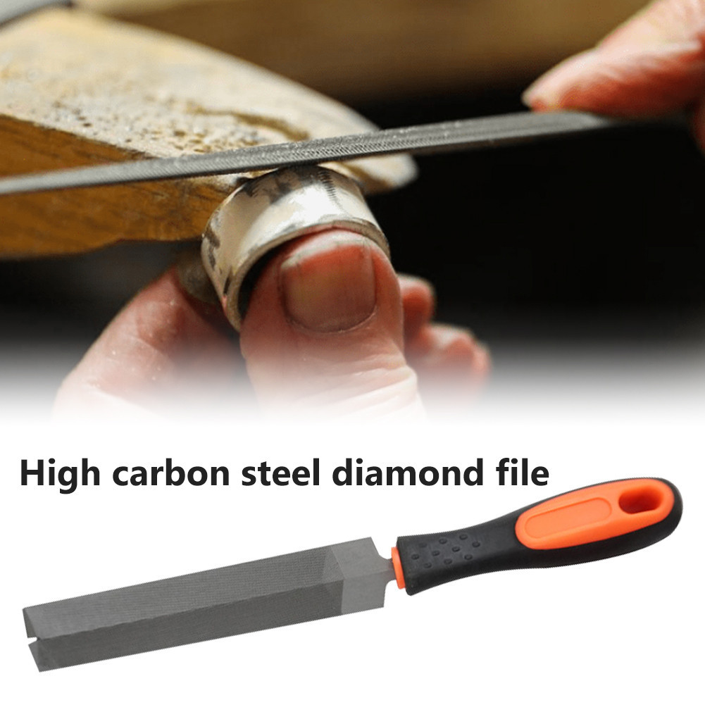 Kikir Gergaji T12 Gergaji Flat Besar File 6 Inch Alat Tangan Tukang Kayu / Kikir Gergaji Kayu Besi B