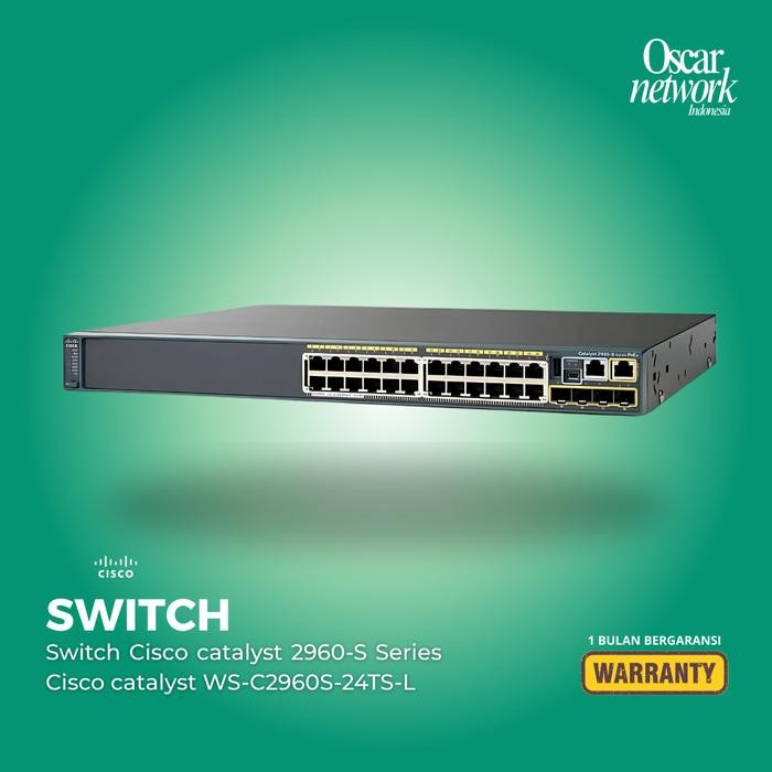 Switch Cisco catalyst 2960-S Series Cisco catalyst WS-C2960S-24TS-L