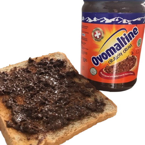 

Selai Coklat Crunchy Ovomaltine 680 gram Olesan Roti Rasa Cokelat