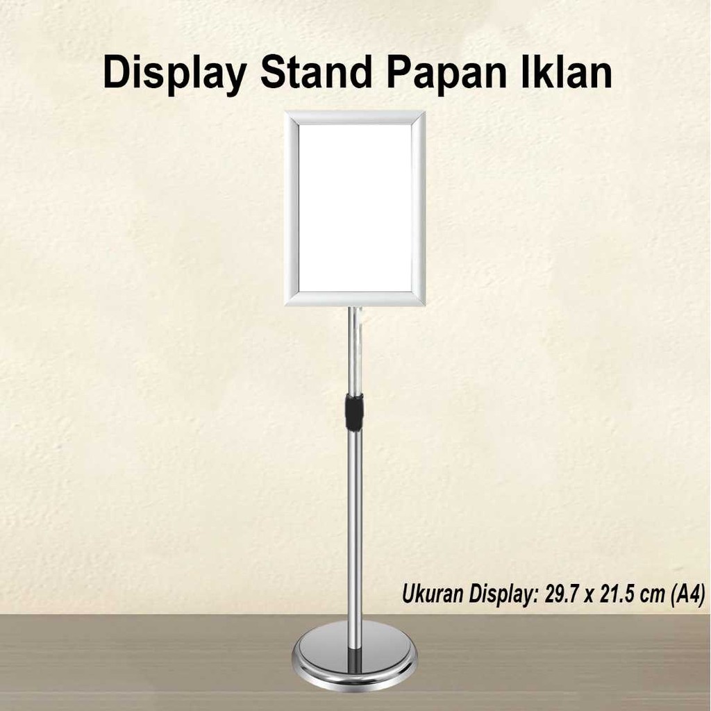 

Papan Iklan Banner Advertising Billboard Display Stand A4 AD031