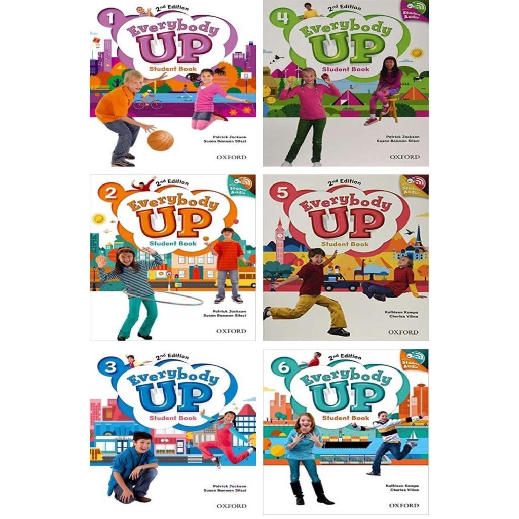 Cod / Ox Everybody Up Student Book 1 2 3 4 5 6 / 2nd Edition / Color