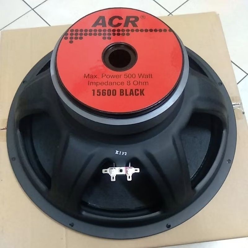 SPEAKER KOMPONEN ACR 15600 BLACK ORIGINAL 15 INCH 15600 BLACK TERBAIK