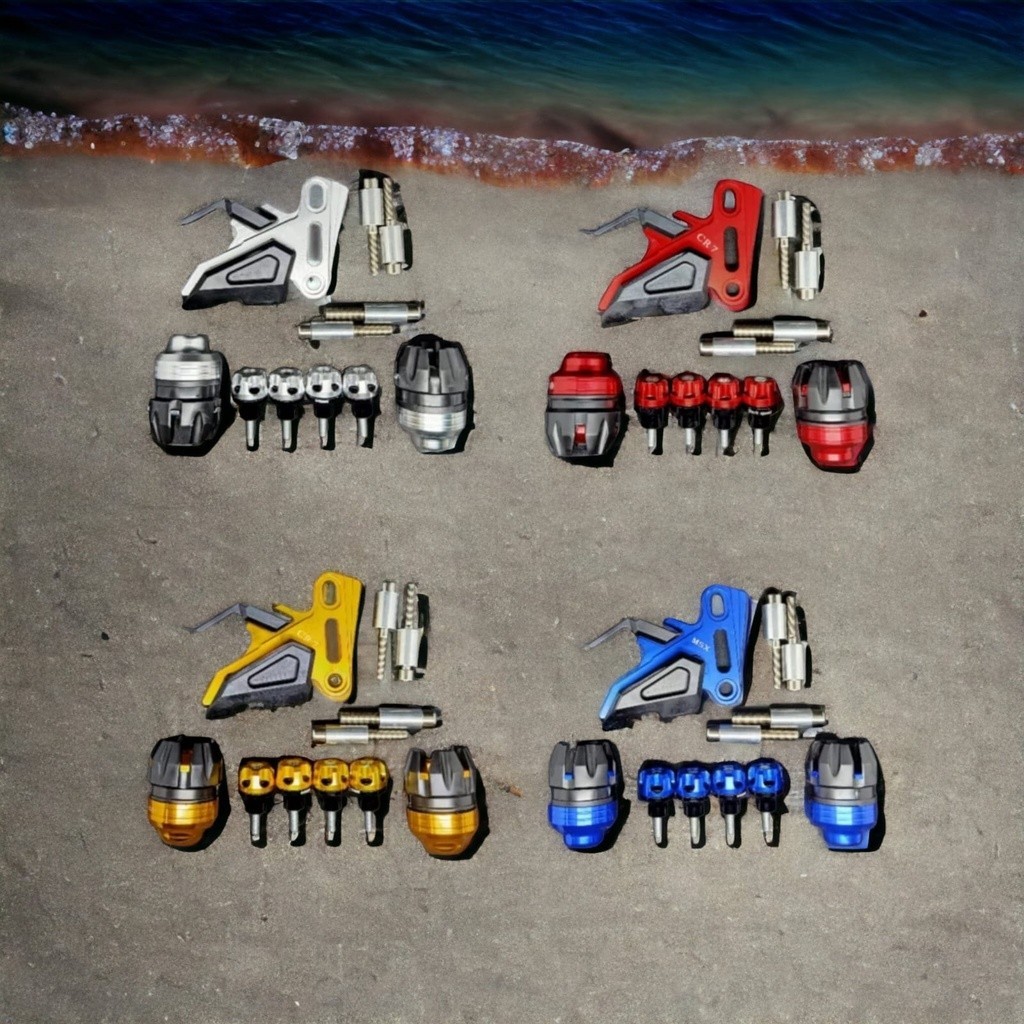 PAKET VARIASI 3IN1 COVER KALIPER CNC + JALU AS RODA JUMBO + BAUT SPAKBOR YAMAHA NMAX LEXI AEROX [ ZM