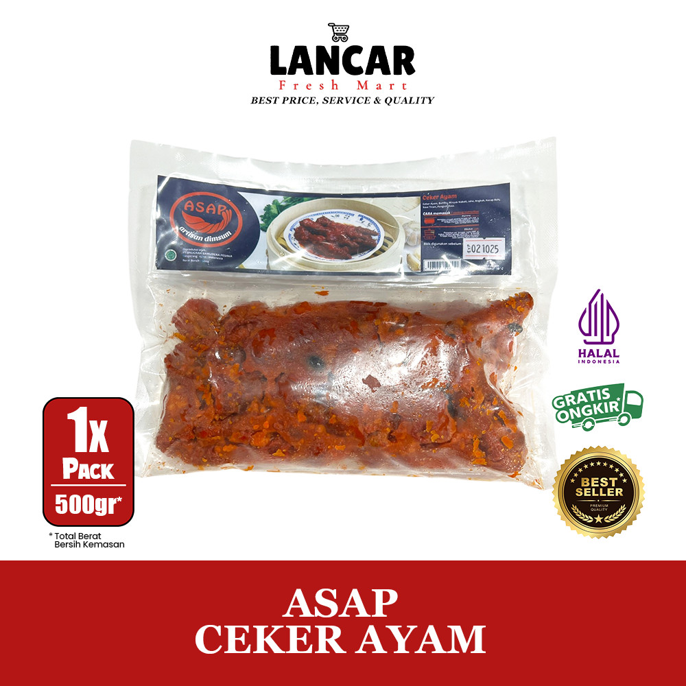 

ASAP STEAM CEKER AYAM 500GR / ASAP STEAM CEKER AYAM 500GR